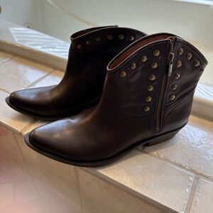 Lucky Brand Brown Leather Boots